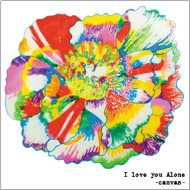 I love you Alone canvas