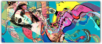 I love you Alone canvas